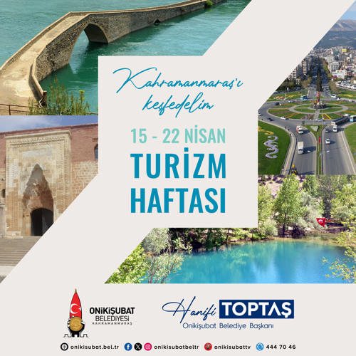 Başkan Toptaş’tan Turizm Haftası mesajı